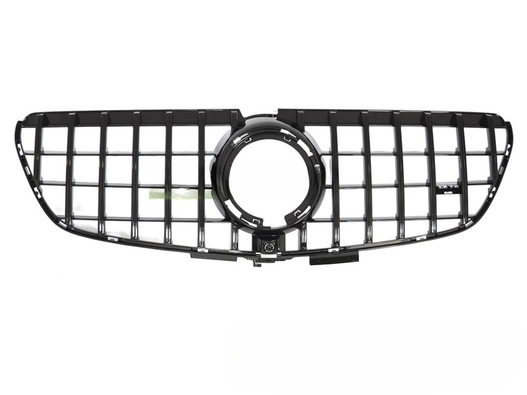 Grill Mercedes V (W447) Facelift 2020 – 2023 │ Sportsgrill GT-stil - svart høyglans – bilde 2