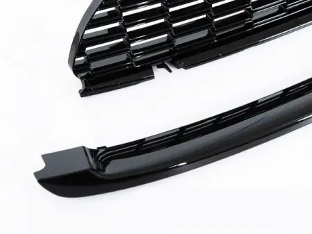 Grill MINI COOPER (R56/57/55) 2006-2009 | JCW STYLE GLOSSY BLACK – bilde 3