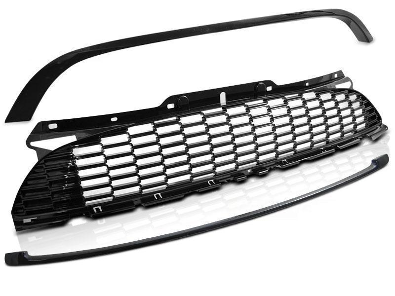 Grill MINI COOPER S/JCW (R56/57/55) 2006-2014 | GLOSSY BLACK Image 1