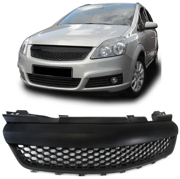 Grill Opel Zafira B 2005 - 2008 | SPORT MATT BLACK