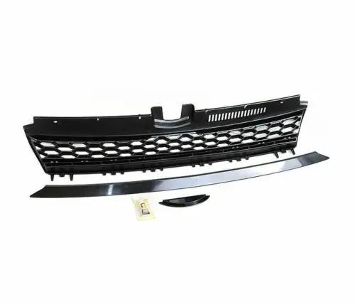 Grill Volkswagen GOLF 7 2013-2017 | SPORT BLACK CHROME – bilde 3