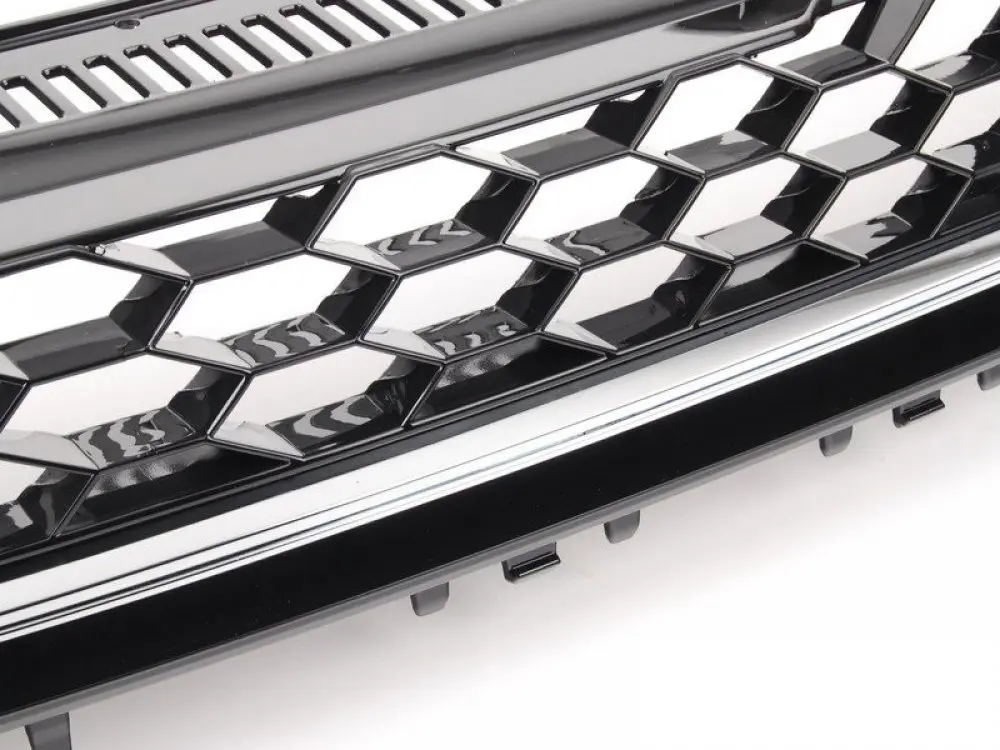 Grill Volkswagen GOLF 7 2013-2017 | SPORT BLACK CHROME – bilde 5