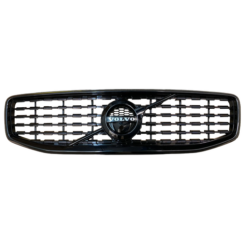 Grill Volvo S60 III / V60 III 2018 - 2024 | R-Design Black Edition - for modeller med frontkamera – bilde 2