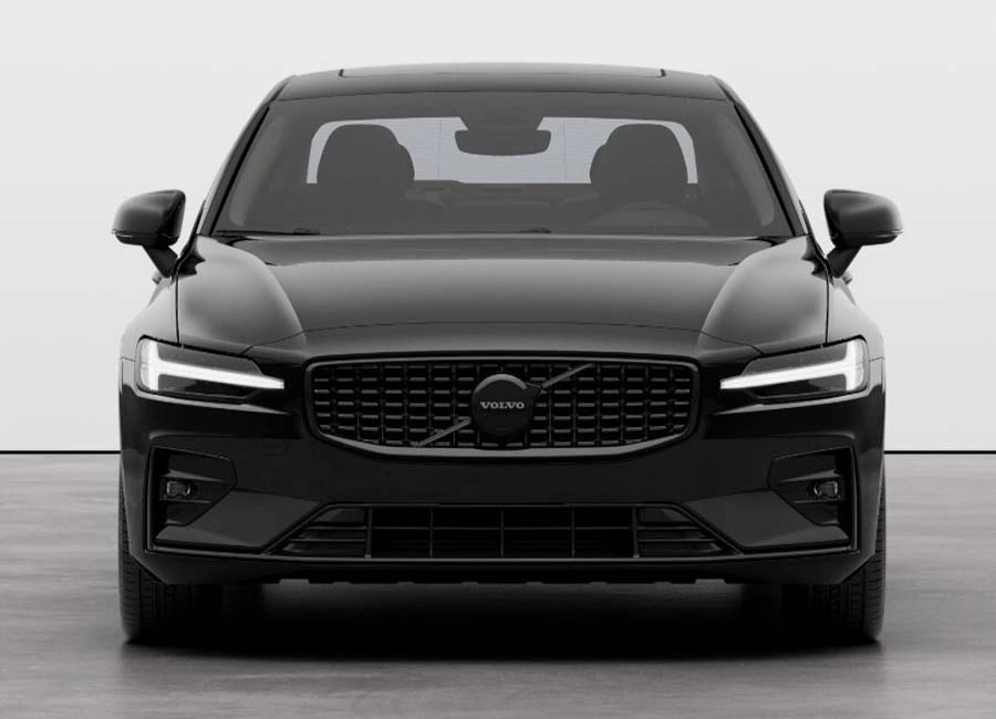 Grill Volvo S60 III / V60 III 2018 - 2024 | R-Design Black Edition - for modeller med frontkamera – bilde 5
