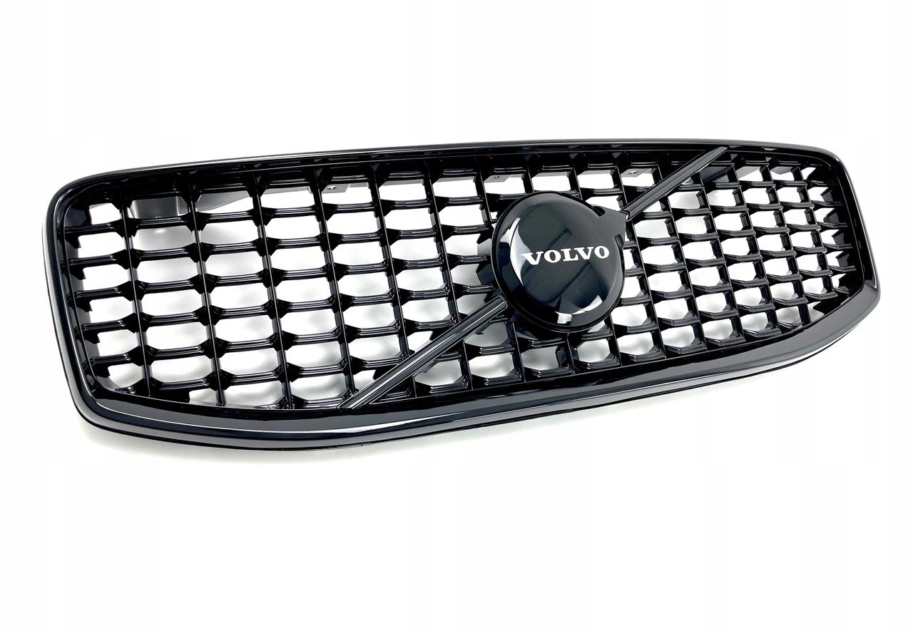Grill Volvo XC60 II Facelift 2021 ->| R-Design Glossy Black Edition – bilde 3