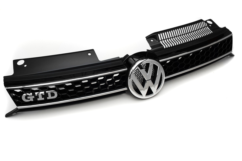 Grill VW Golf 6 GTD 2009 -2014 │ med Chromeiist
