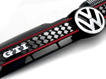 Grill VW Golf 6 GTI 2008 - 2014│ med krom VW-logoen