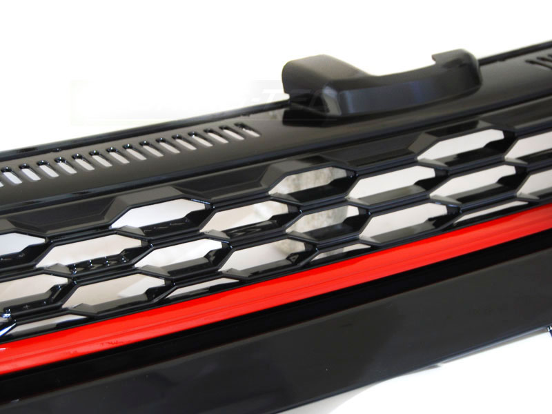 Grill VW GOLF 7 2017-> | SPORT STYLE RED – bilde 2