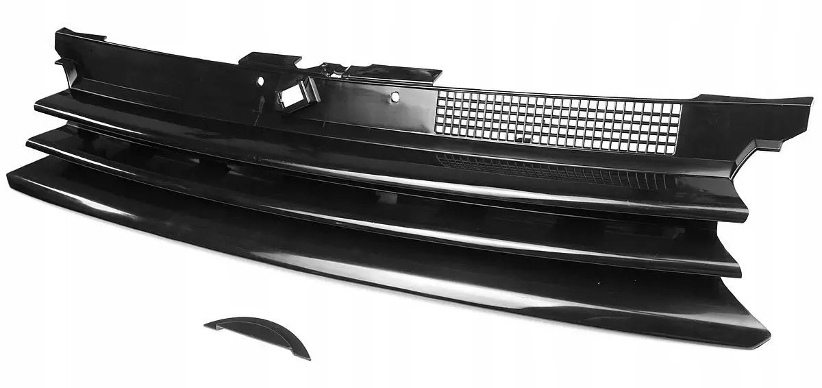 Grill VW Golf Mk4 1997 – 2006  | Emblemfri Sport Glossy Black – bilde 3