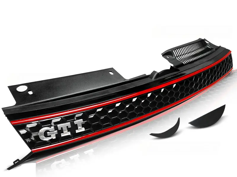 GRILL VW Golf VI 2008 - 2016 | SPORT BLACK – bilde 2