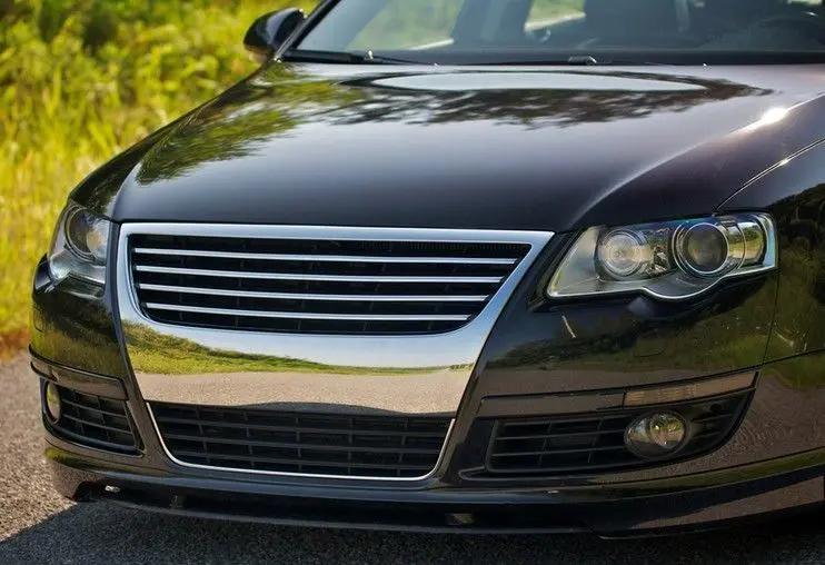 Grill VW Passat B6 2005 - 2010 | CHROME BLACK – bilde 4