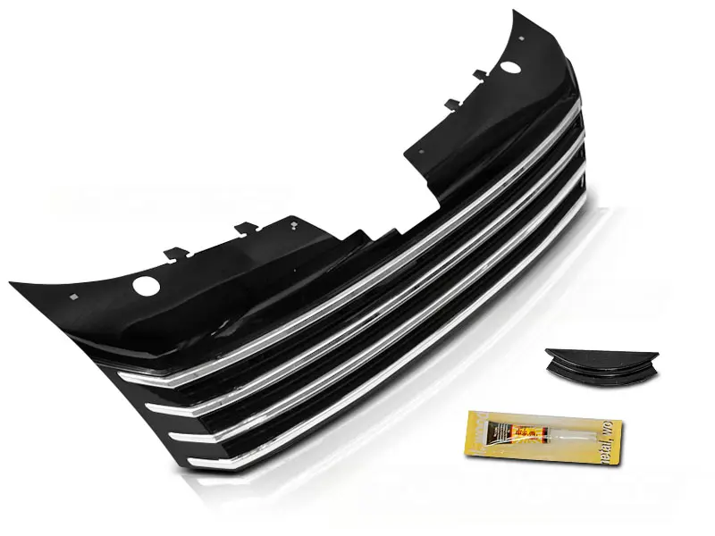 Grill VW Passat B7 2010 - 2014 | CHROME BLACK