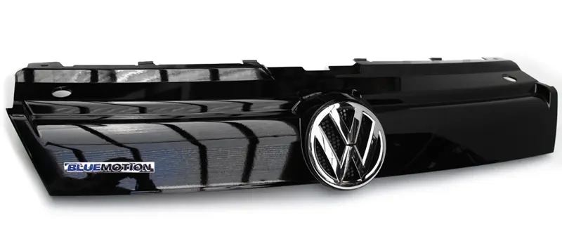 Grill VW Polo 5 2009 - 2014 Bluemotion  │ med krom VW-logoen