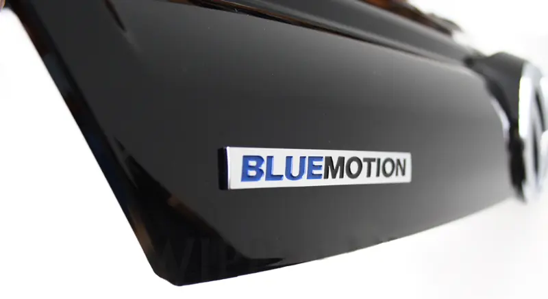 Grill VW Polo 5 2009 - 2014 Bluemotion  │ med krom VW-logoen – bilde 2