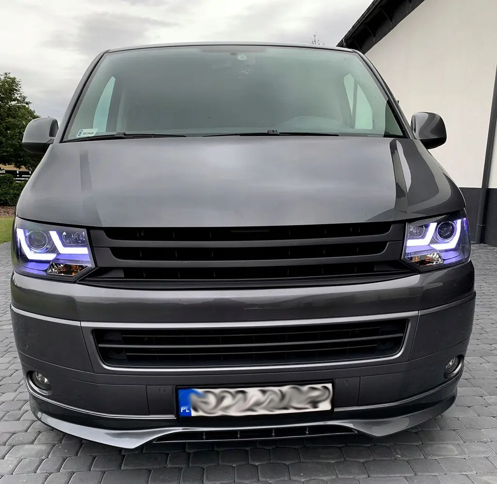 Grill VW T5.1 2009 - 2015  | Emblemfri Sport Matt Black