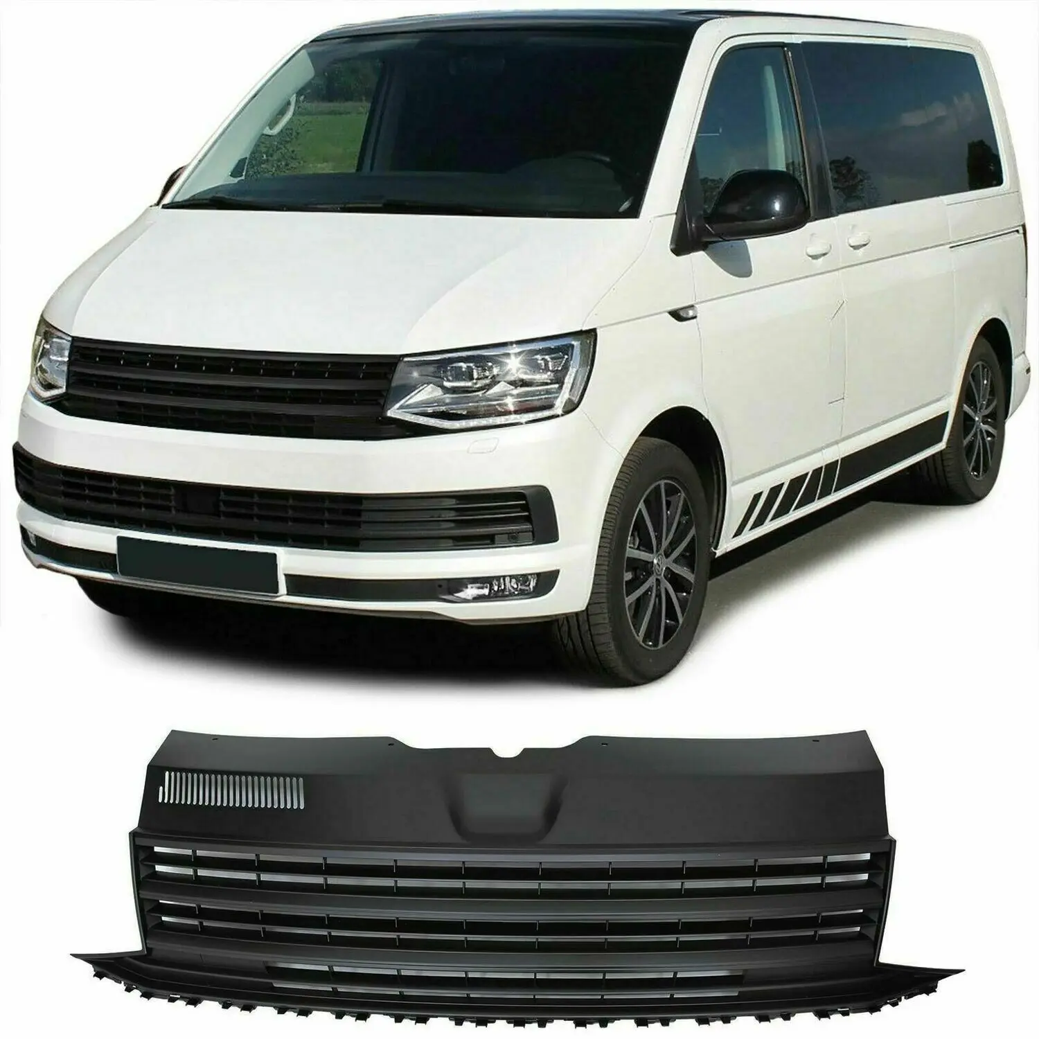 Grill VW T6 2015 - 2019 | BLACK MATT