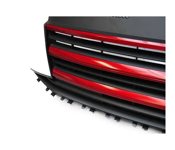 Grill VW T6 2015-2019 | BLACK RED – bilde 3