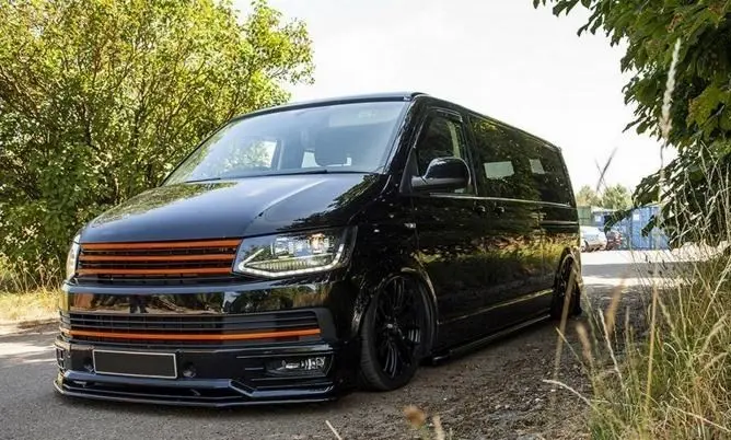 Grill VW T6 2015-2019 | BLACK RED – bilde 5