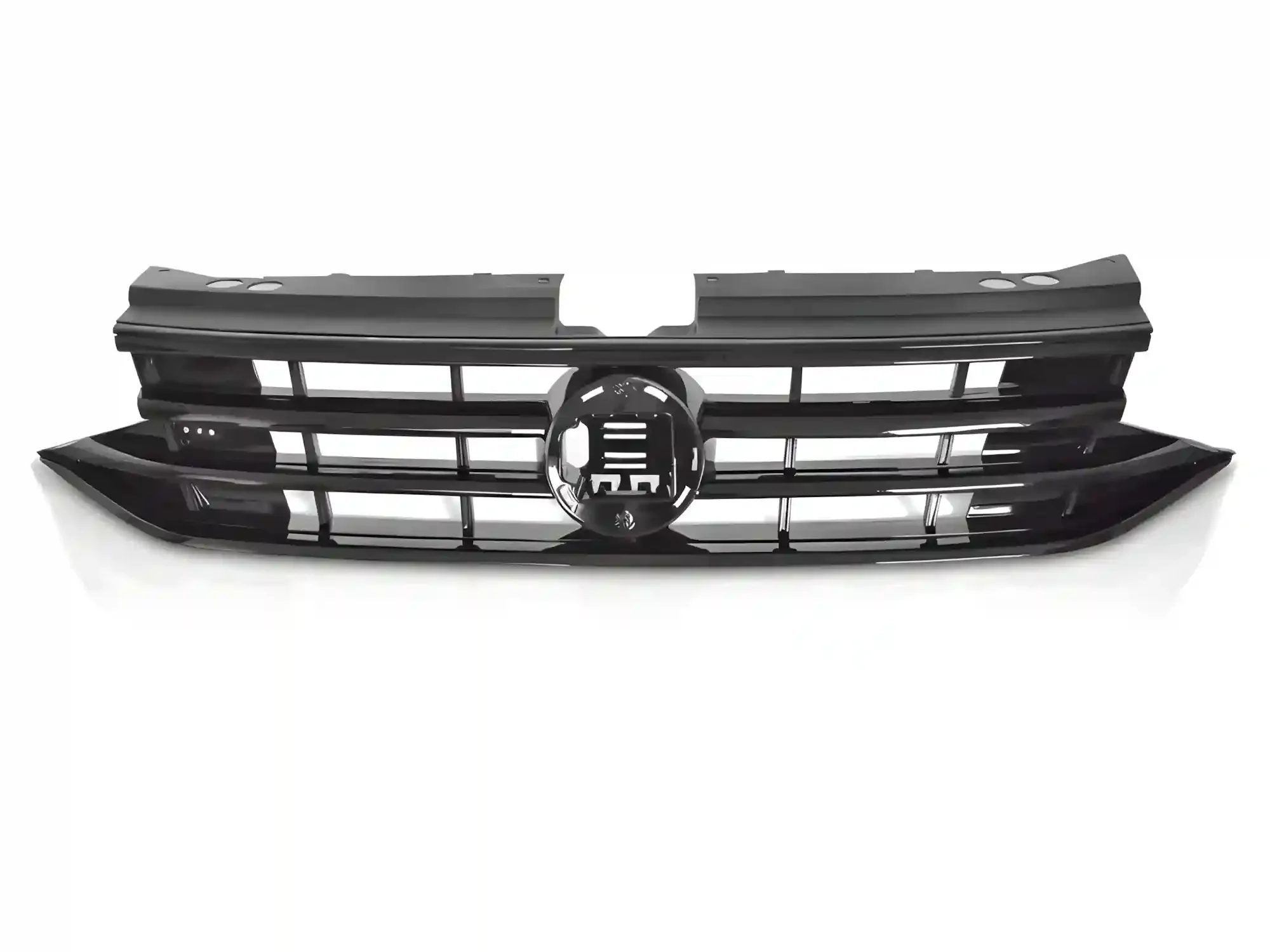 Grill VW Tiguan (II) Facelift 2020 - 2024 │ Sportsgrill - svart høyglans – bilde 2