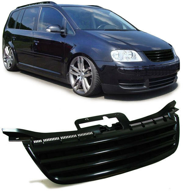 Grill VW Touran I 2003 - 2006 │ GLOSSY BLACK
