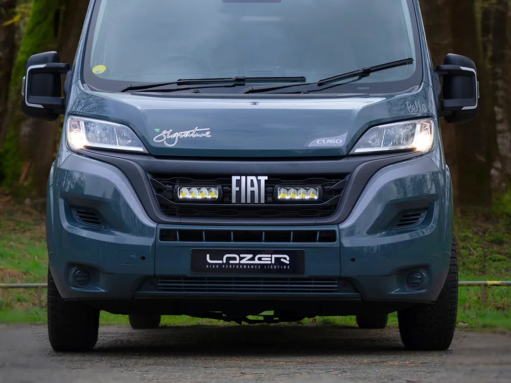 Grillkit Lazer │ Fiat Ducato 2022 -> - 5400 lumen - 52 W - komplett sett - ECE-godkjent - 2 stk Triple-R 750 Wide – bilde 7