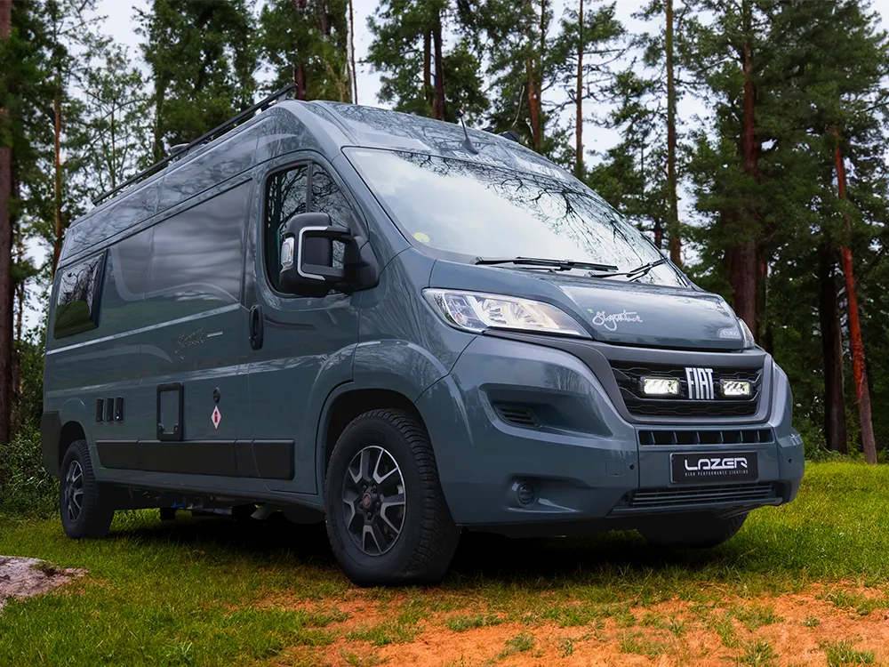 Grillkit Lazer │ Fiat Ducato 2022 -> - 5400 lumen - 52 W - komplett sett - ECE-godkjent - 2 stk Triple-R 750 Wide – bilde 8
