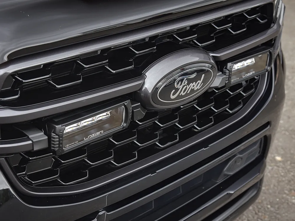 Grillkit Lazer │ Ford Ranger Wildtrak 2022-2026 - 5400 lumen - 52 W - komplett sett - ECE-godkjent - 2 stk Triple-R 750 – bilde 5