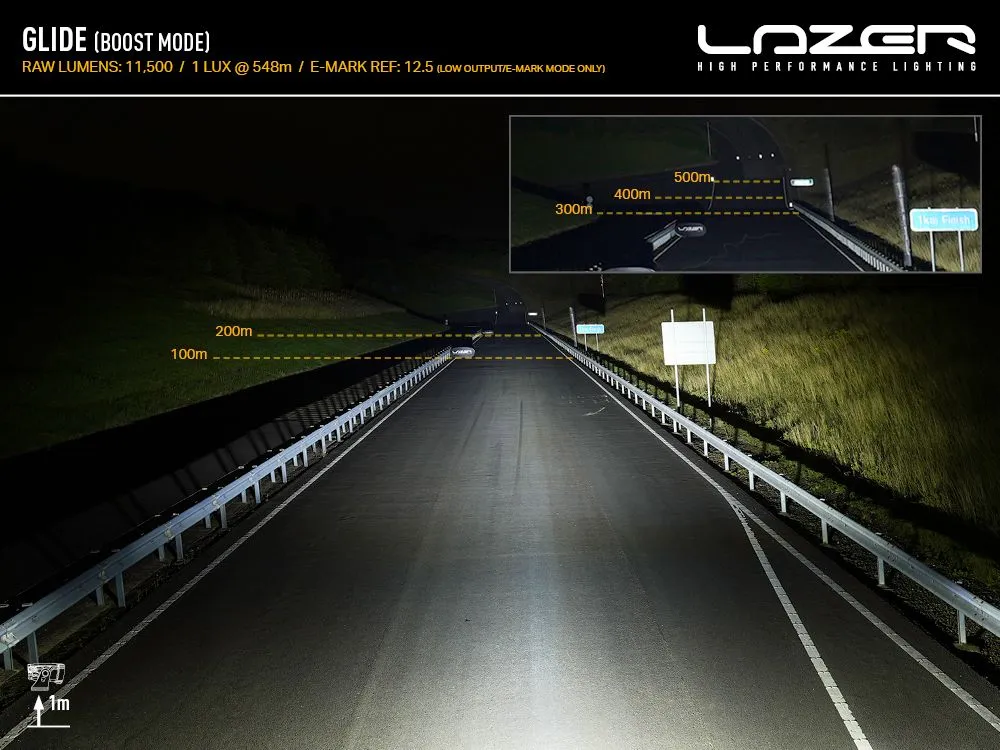 Grillkit Lazer │ Ford Transit Custom 2024 -> - 11500 lumen - 120 W - komplett sett - 1 stk Glide Standard – bilde 8