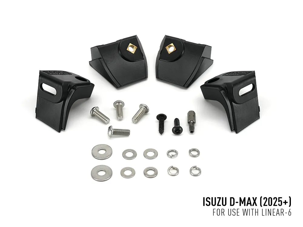 Grillkit Lazer │ Isuzu D-Max 2025-2026 - 4050 lumen - 42 W - komplett sett - Godkjent fjernlys ECE R112 - 2 stk Linear-6 – bilde 2