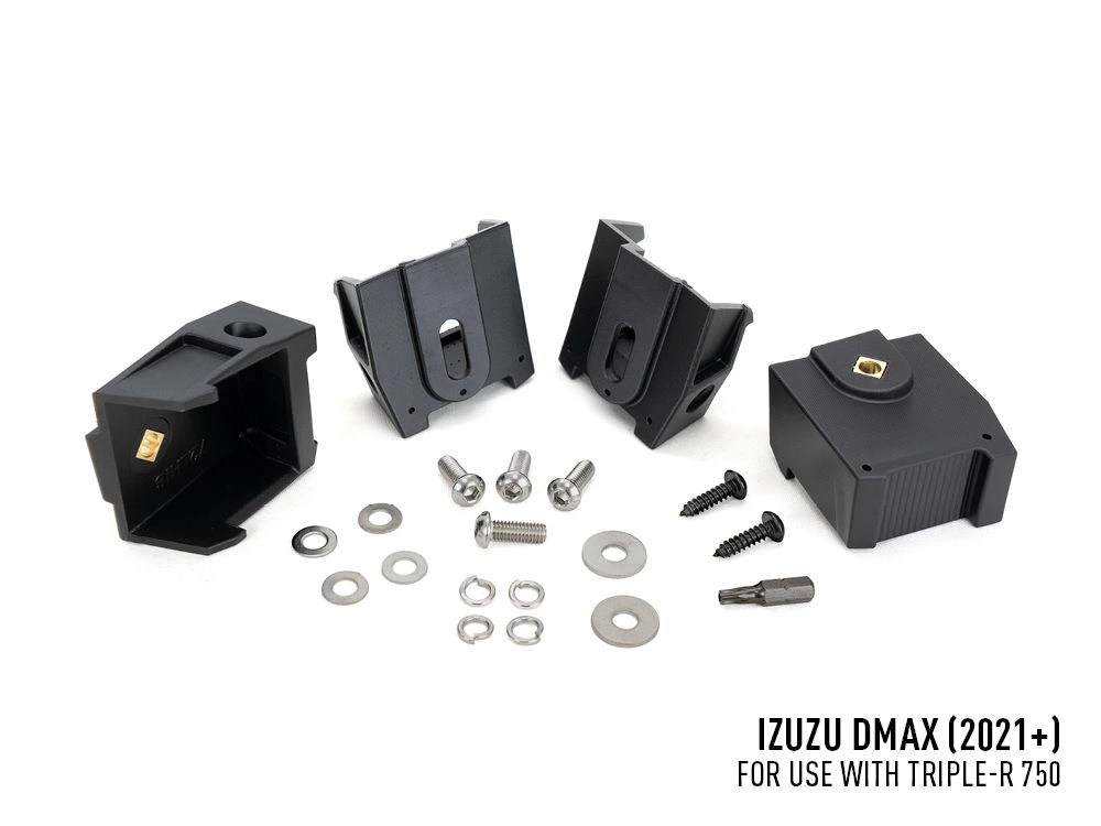 Grillkit Lazer Isuzu D-Max III 2019 - 2023 │ Lazer Triple-R 750 Elite - Grillsett Komplett LED Fjernlys Pakke – bilde 2