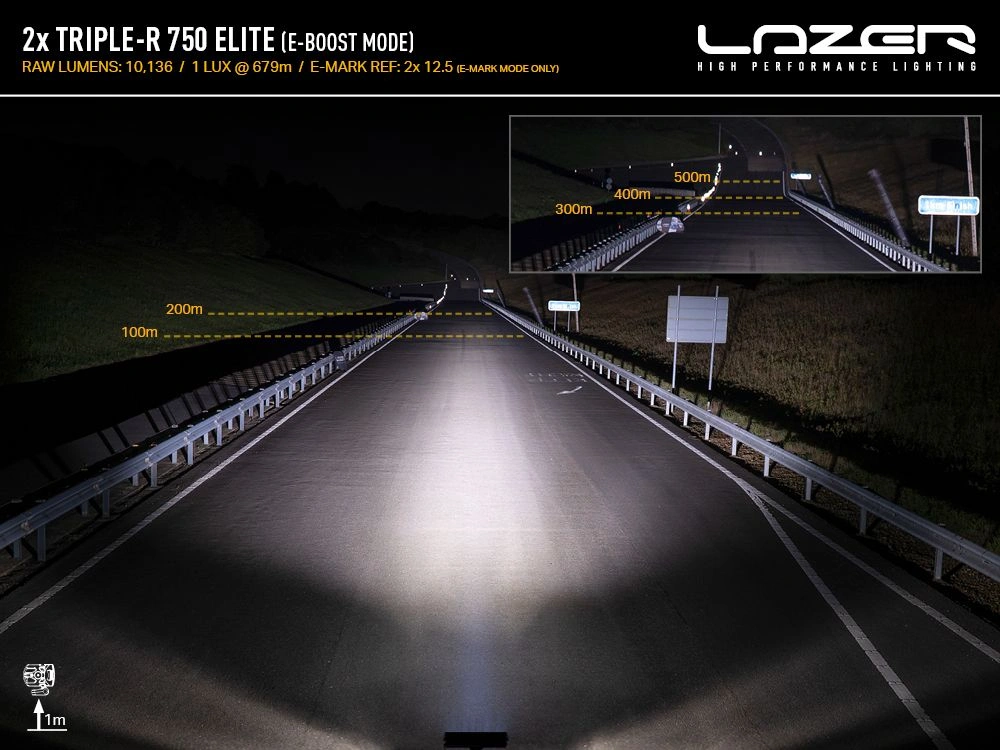 Grillkit Lazer Isuzu D-Max III 2019 - 2023 │ Lazer Triple-R 750 Elite - Grillsett Komplett LED Fjernlys Pakke – bilde 7