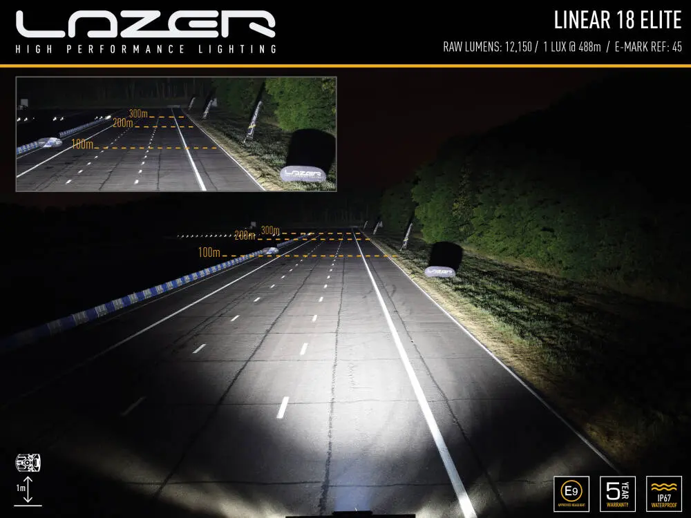 Grillkit LAZER Linear 18 Elite Ford Transit Courier I 2014 - 2023 Image 6