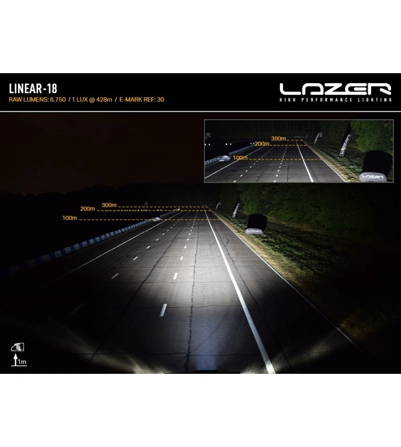 Grillkit Lazer Linear 18 Peugeot Expert III / Traveller 2016 - 2023 │ Komplett ekstralyspakke – bilde 10