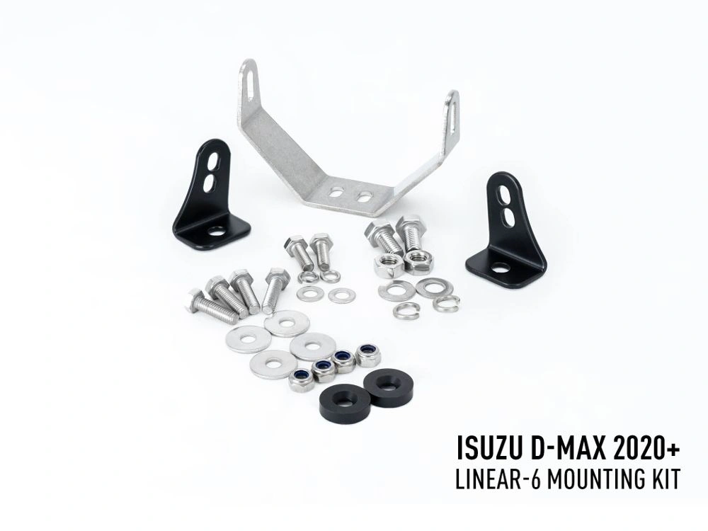 Grillkit Lazer Linear 6 Isuzu D-Max III 2019 - 2023  │ Komplett ekstralyspakke – bilde 4