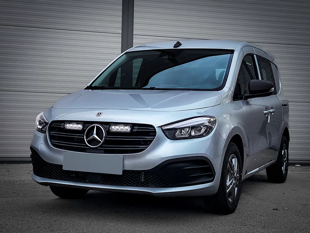Grillkit Lazer │ Mercedes Citan 2022 -> - 4136 lumen - 47 W - komplett sett - Godkjent fjernlys ECE R112