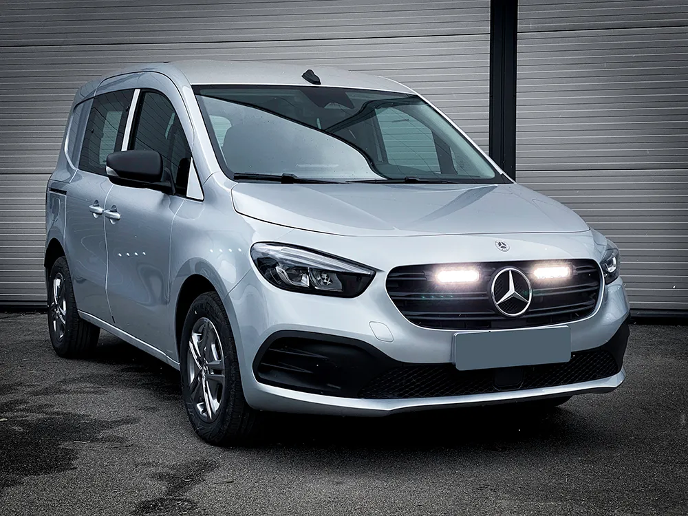 Grillkit Lazer │ Mercedes Citan 2022 -> - 4136 lumen - 47 W - komplett sett - Godkjent fjernlys ECE R112 – bilde 4