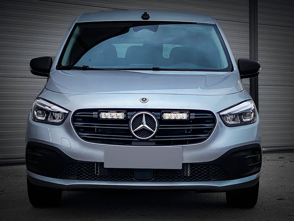 Grillkit Lazer │ Mercedes Citan 2022 -> - 4136 lumen - 47 W - komplett sett - Godkjent fjernlys ECE R112 – bilde 8