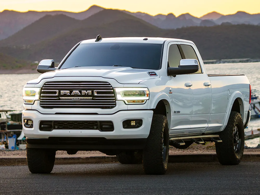 Grillkit Lazer │ RAM 2500/3500 Laramie 2019-2024 - 11500 lumen - 120 W - komplett sett - 1 stk Glide