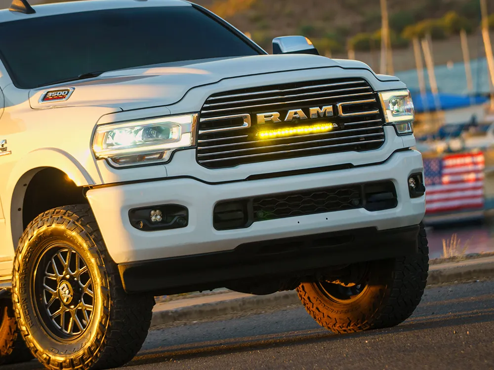 Grillkit Lazer │ RAM 2500/3500 Laramie 2019-2024 - 11500 lumen - 120 W - komplett sett - 1 stk Glide – bilde 3