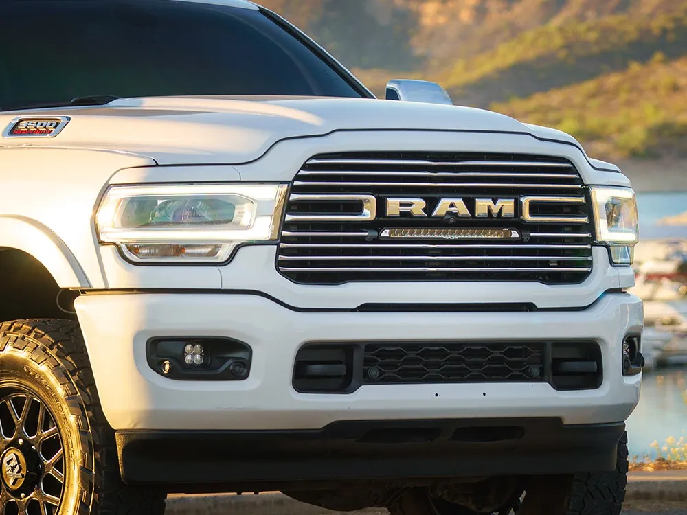Grillkit Lazer │ RAM 2500/3500 Laramie 2019-2024 - 11500 lumen - 120 W - komplett sett - 1 stk Glide – bilde 5