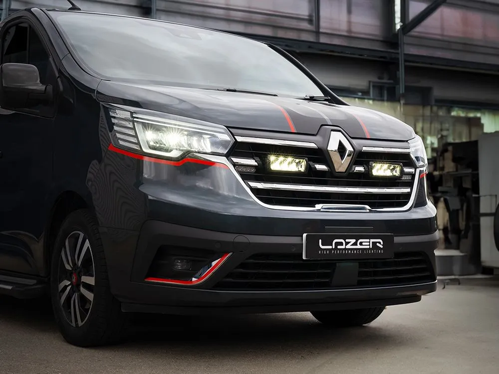 Grillkit Lazer │ Renault Trafic 2023 -> - 5400 lumen - 52 W - komplett sett - ECE-godkjent - 2 stk Triple-R 750 Elite – bilde 3