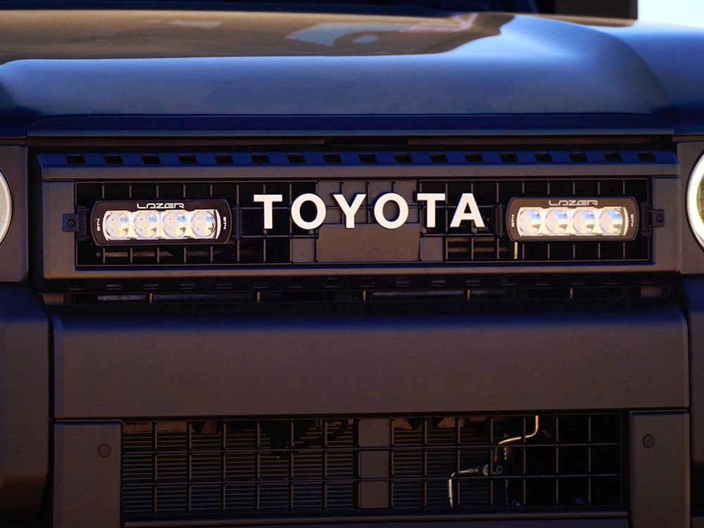 Grillkit Lazer ST4 Evolution Toyota Land Cruiser 250 2024 -> │ Komplett ekstralyspakke – bilde 3