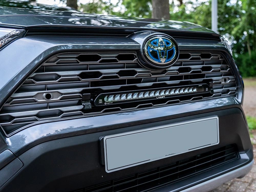 Grillkit Lazer Toyota RAV4 Plug-in Hybrid 2020 ->  │ Lazer Linear 18 Elite + wiring & canbus - Grillsett Komplett LED Fjernlys Pakke