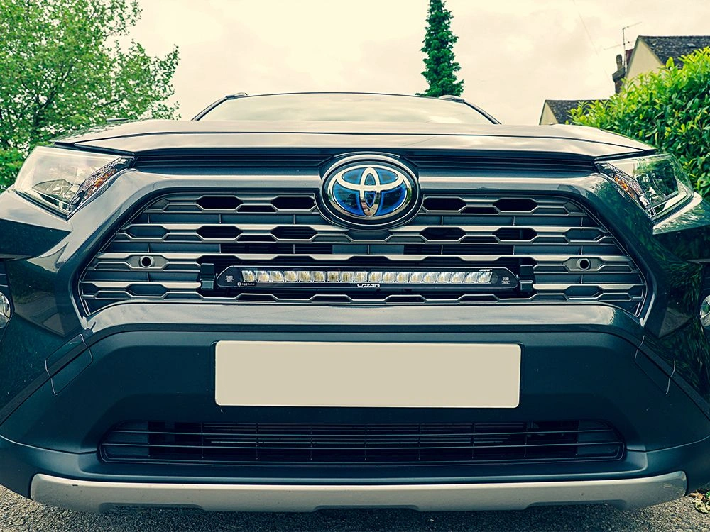 Grillkit Lazer Toyota RAV4 Plug-in Hybrid 2020 ->  │ Lazer Linear 18 Elite + wiring & canbus - Grillsett Komplett LED Fjernlys Pakke – bilde 3