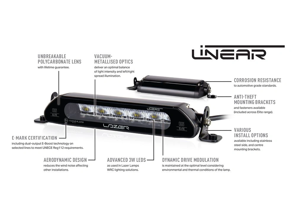 Grillkit Lazer Toyota RAV4 Plug-in Hybrid 2020 ->  │ Lazer Linear 18 Elite + wiring & canbus - Grillsett Komplett LED Fjernlys Pakke – bilde 8