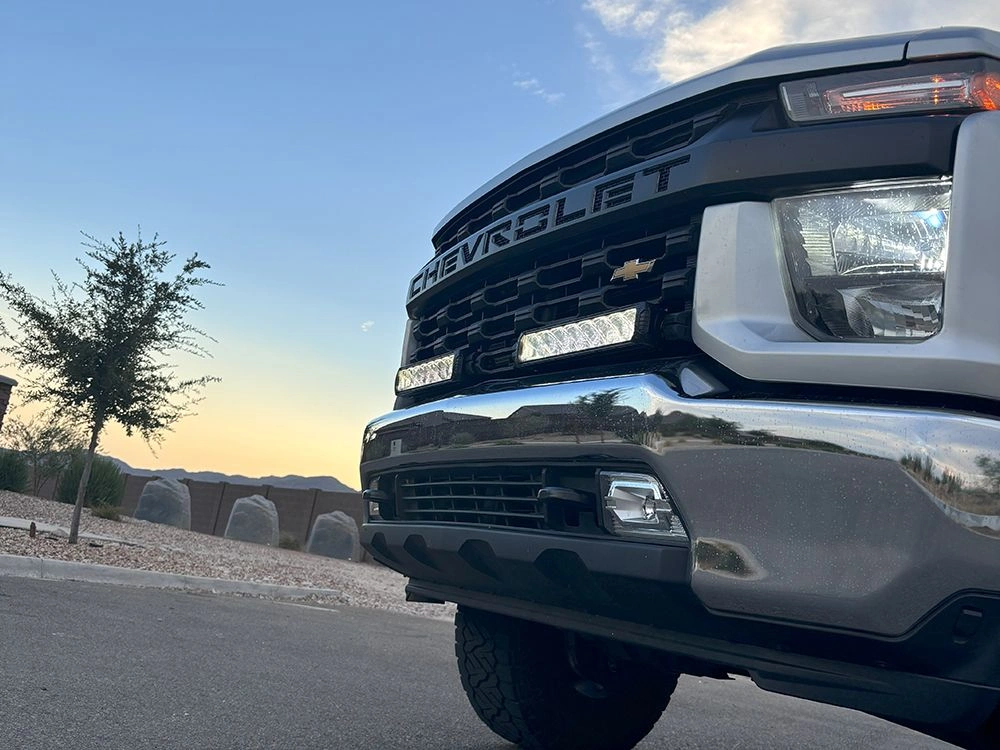 Grillkit Lazer Triple-R 1000 Chevrolet Silverado 2500 / 3500 LT 2020 - 2023 │ Komplett ekstralyspakke – bilde 3