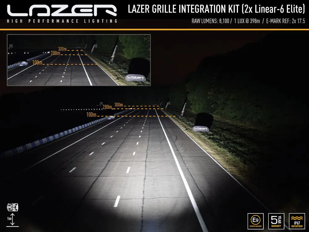 Grillkit LAZER TRIPLE-R 750 Elite (Gen2) Toyota Hilux VIII Facelift 2020 -> – bilde 12