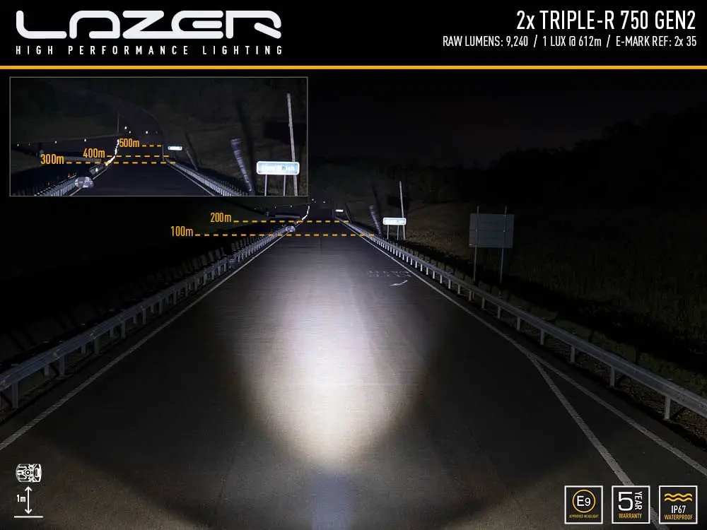 Grillkit LAZER TRIPLE-R 750 (Gen2) VW T6.1 2019 - 2023 – bilde 7