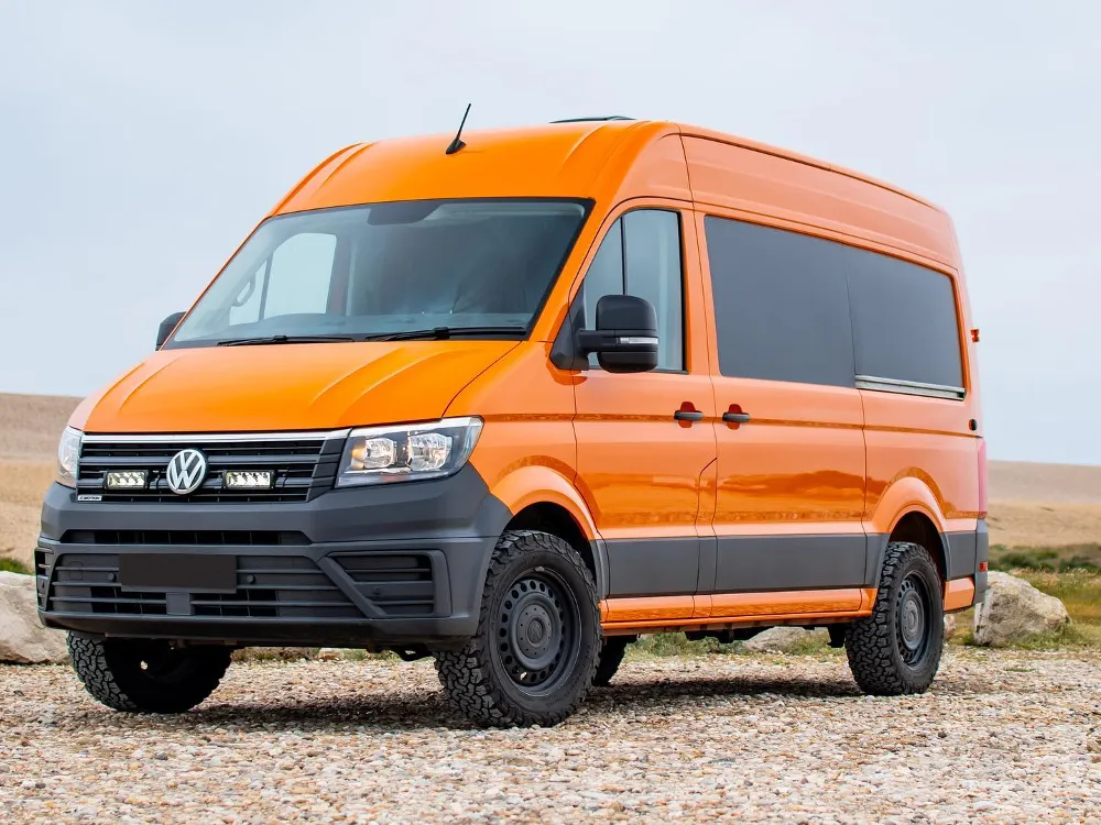 Grillkit Lazer │ VW Crafter 2017 -> - 5400 lumen - 52 W - komplett sett - ECE-godkjent - 2 stk Triple-R 750 Wide