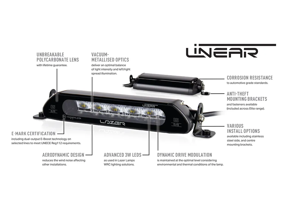 Grillkit Lazer │ VW T7 Multivan 2022 -> - 4050 lumen - 42 W - komplett sett - Godkjent fjernlys ECE R112 – bilde 4